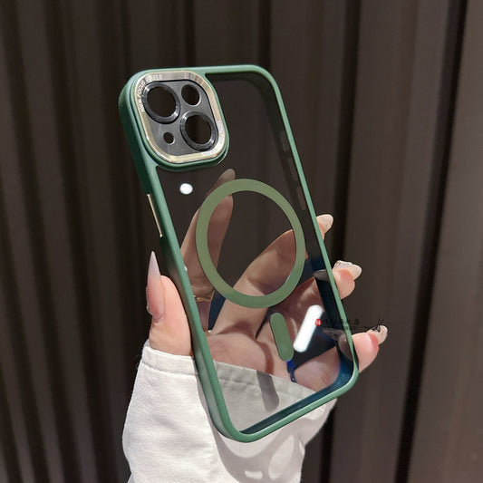 iPhone Case, Compatible with MagSafe, Shockproof Military-Grade Protection, Magnetic Phone Case for iPhone,